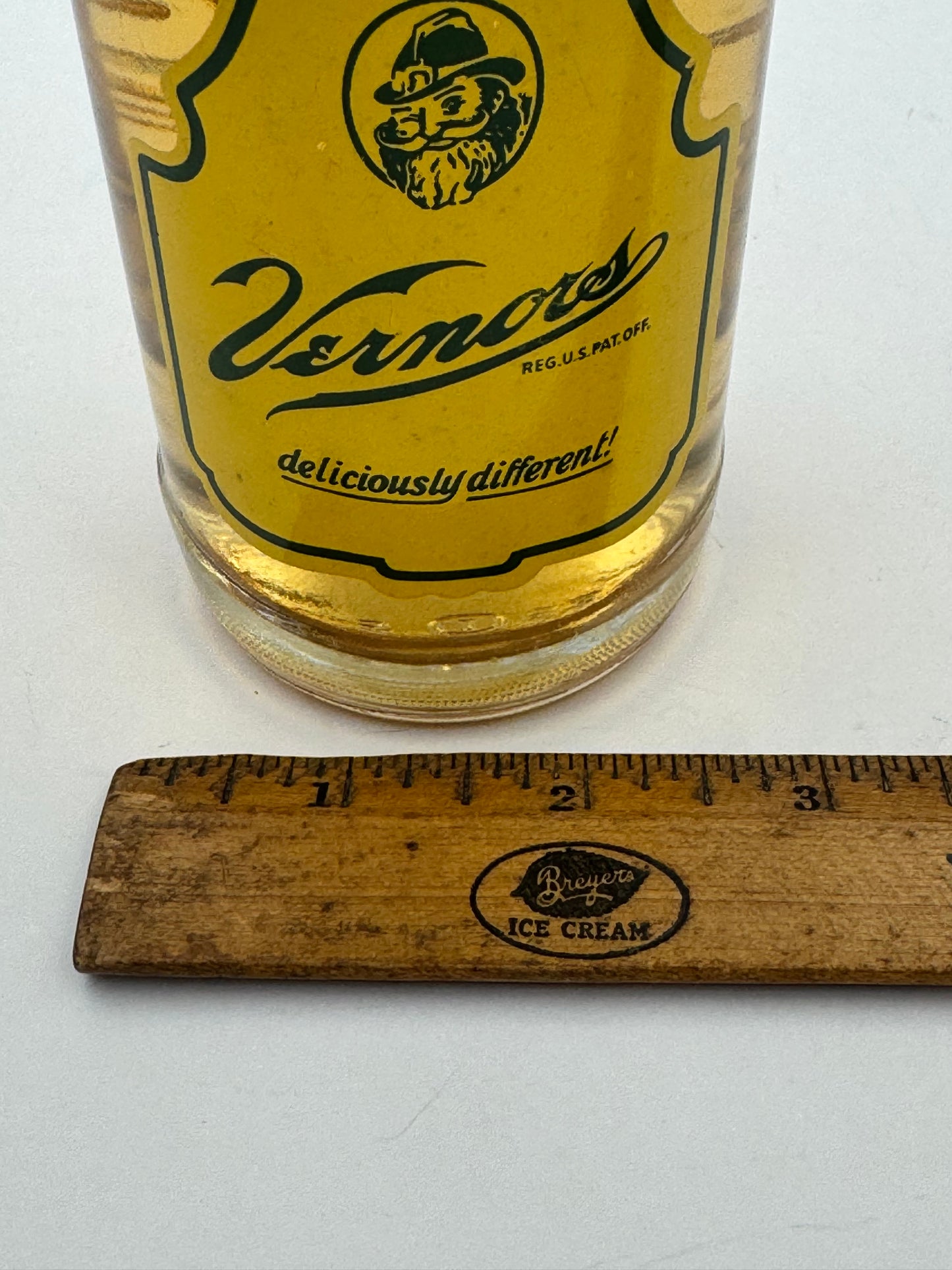 Vintage Vernors Soda Bottle Full