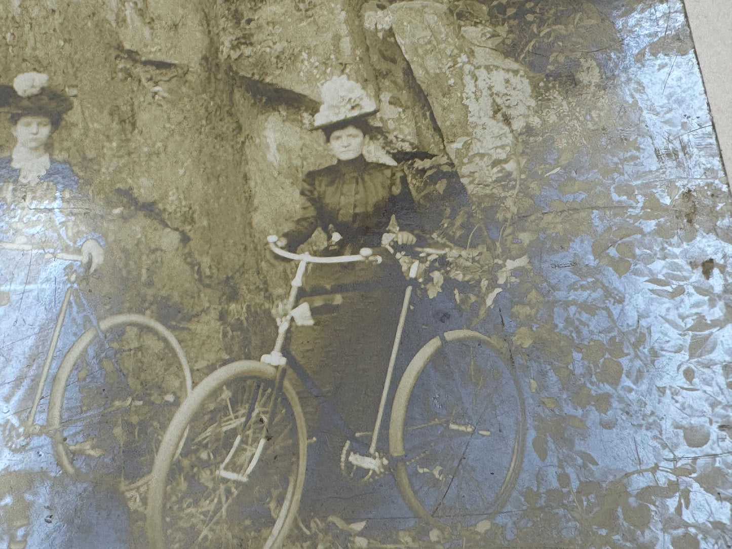 Vintage Victorian Women And Bikes Photo