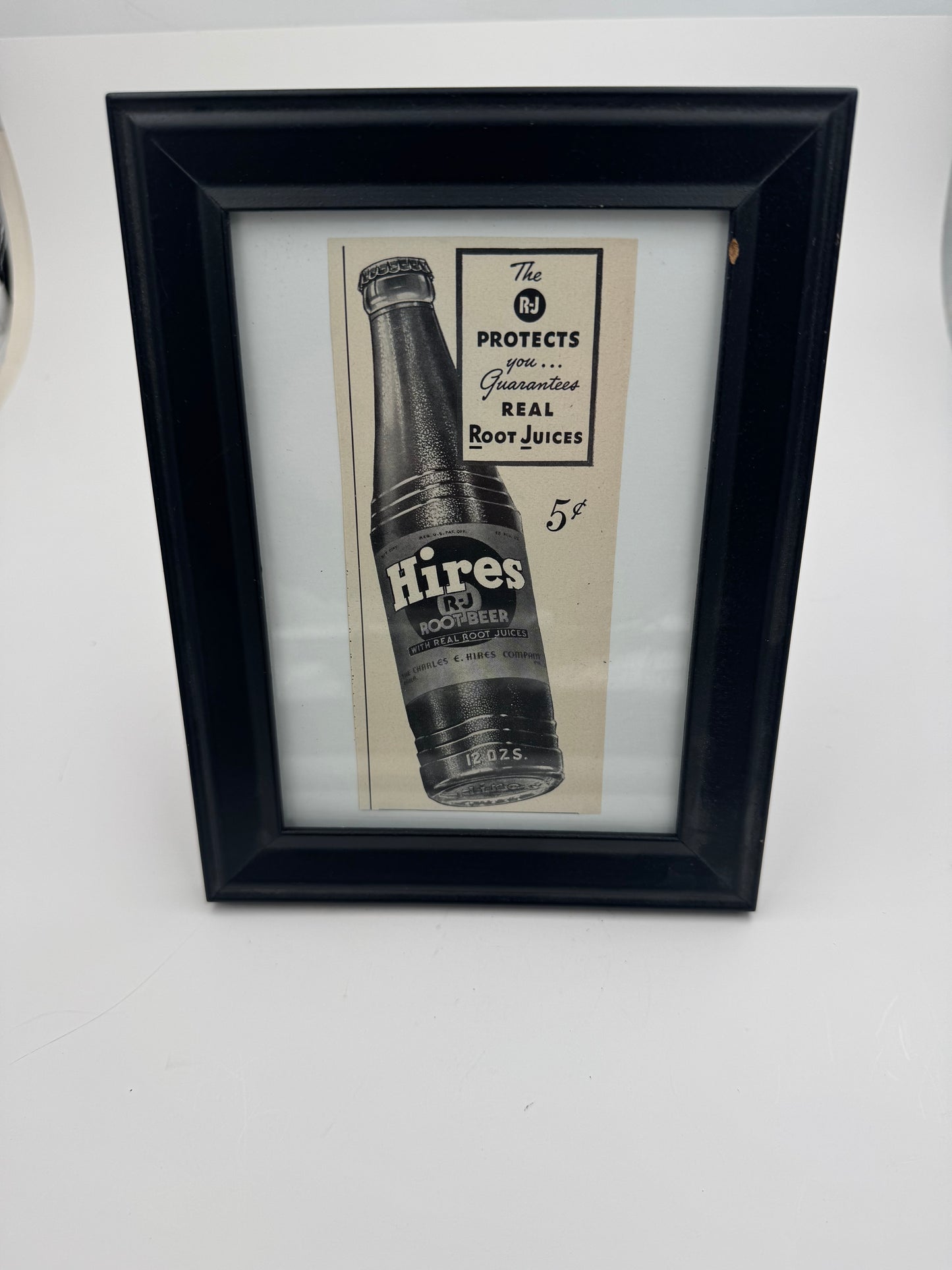 Vintage Hires Root Beer 5 Cent Ad