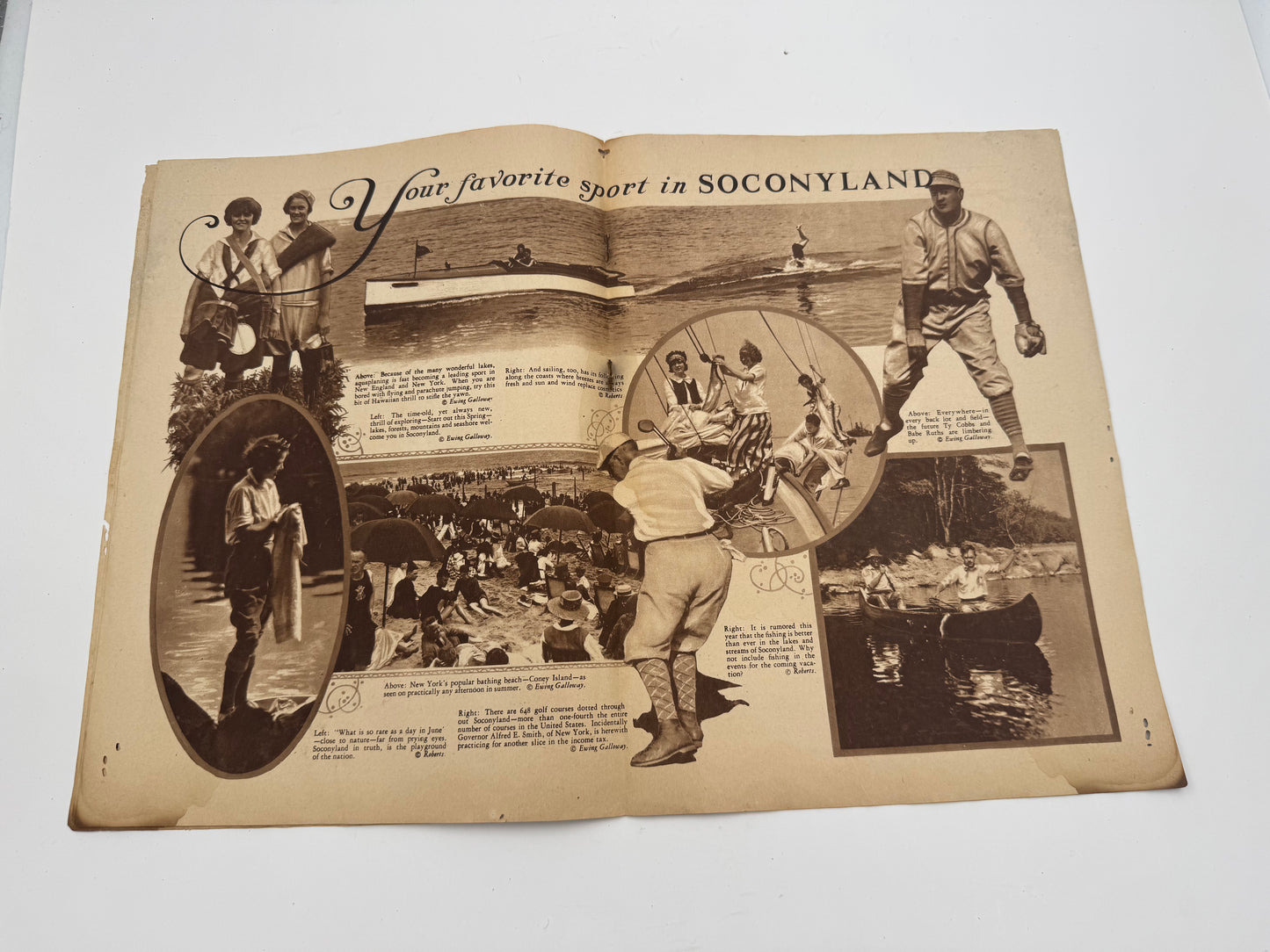 Vintage Socony Standard Magazine No. 1 Vol 1
