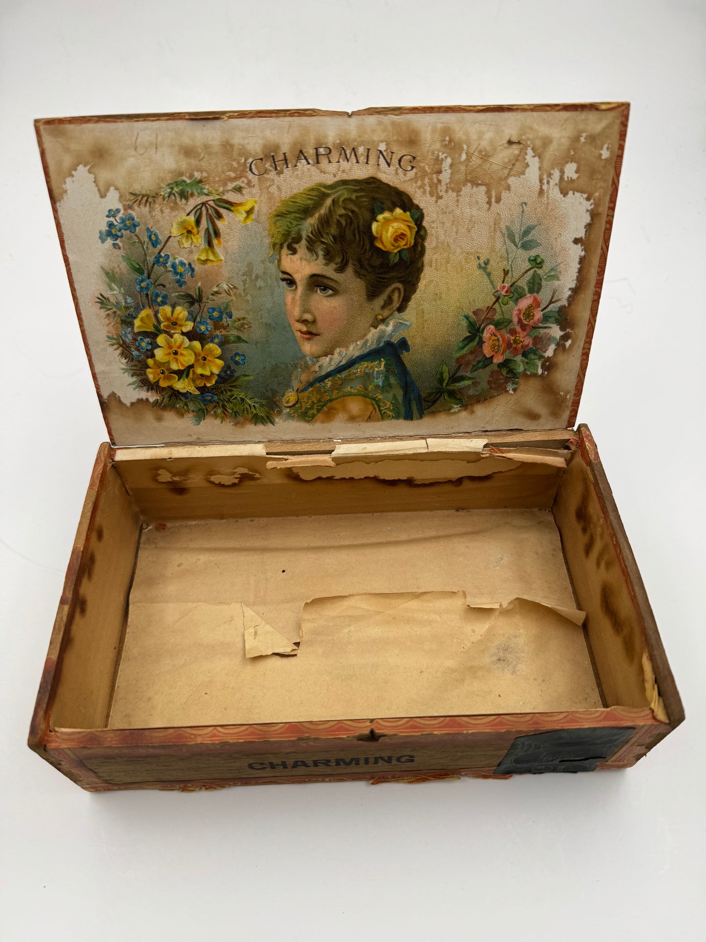 Vintage Cigar Box Charming Pennsylvania 1890s