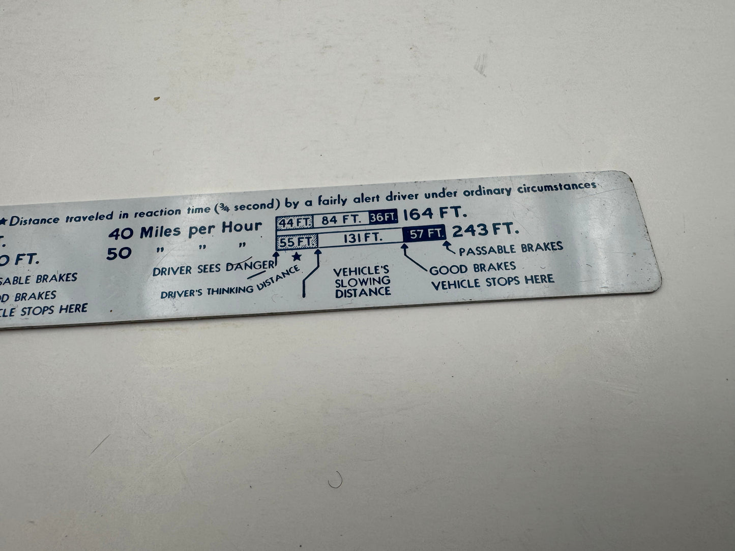 Vintage Buick Ruler 6” Any Way You Measure It