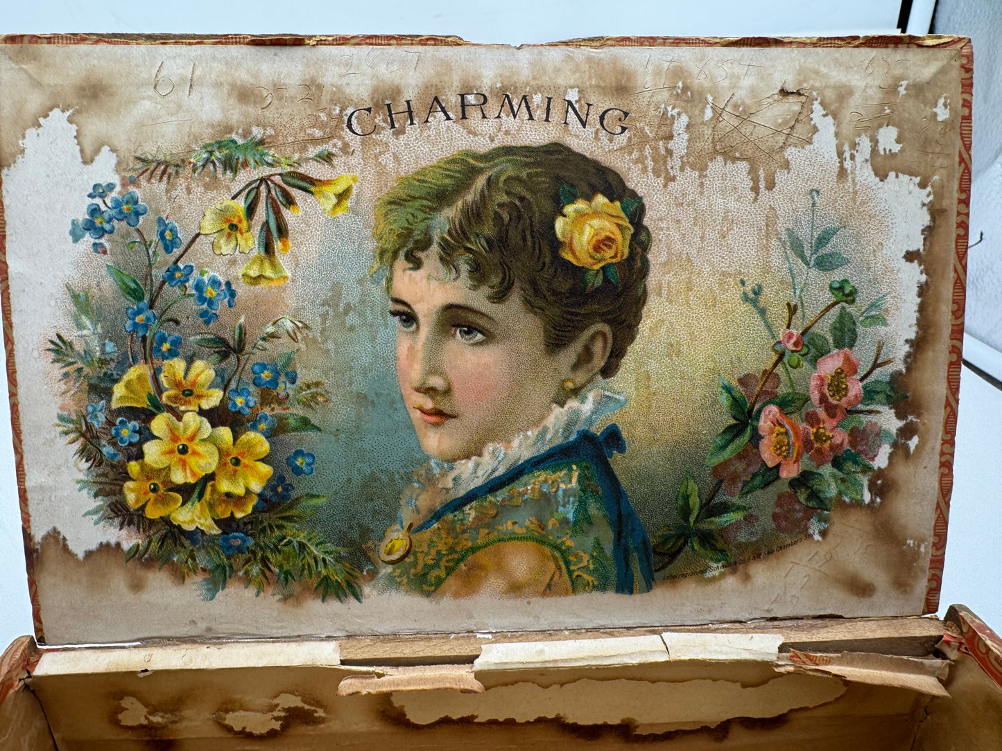 Vintage Cigar Box Charming Pennsylvania 1890s