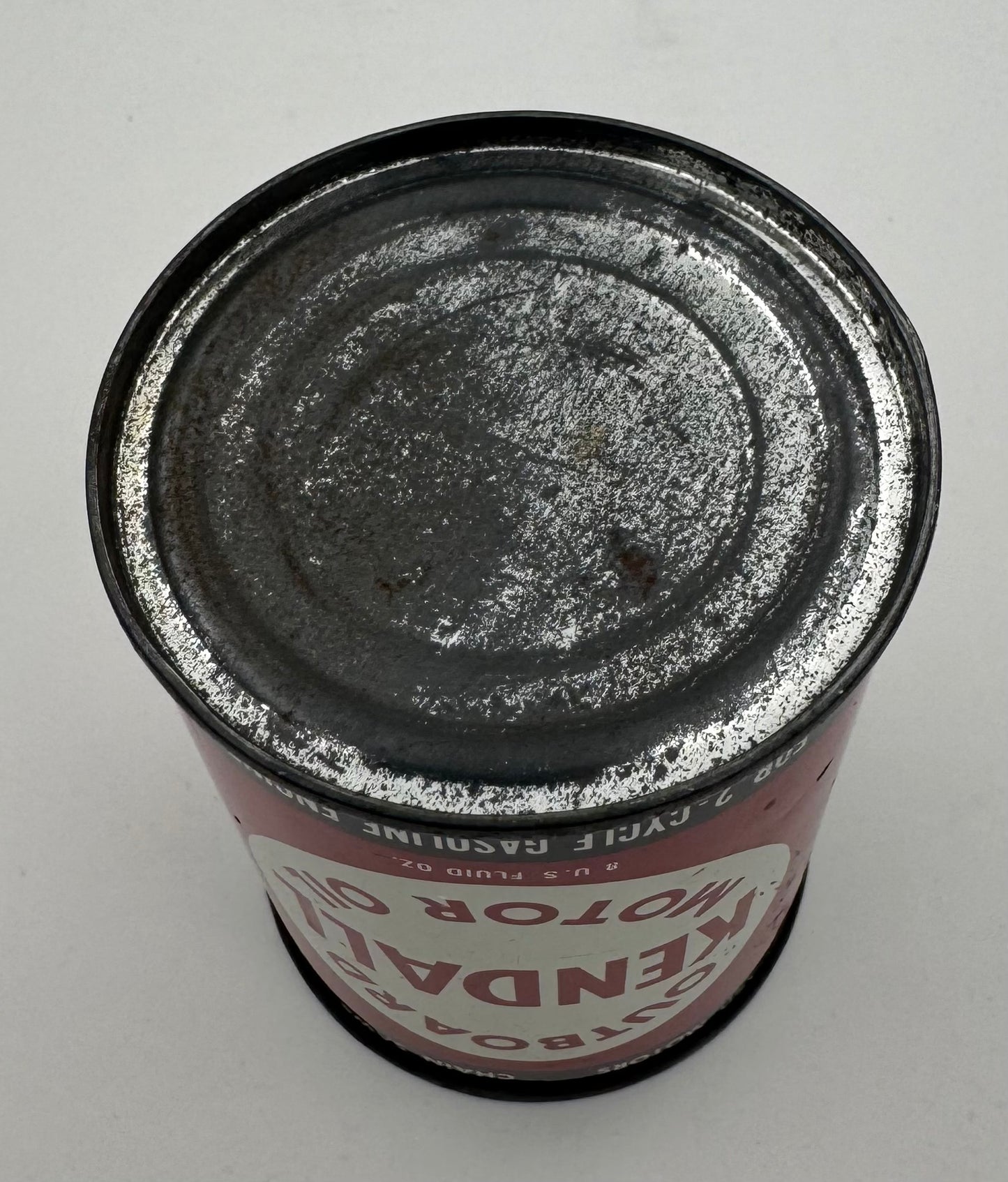 Vintage Kendall Outboard Oil Can Pint Full