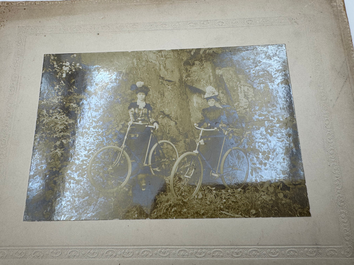 Vintage Victorian Women And Bikes Photo