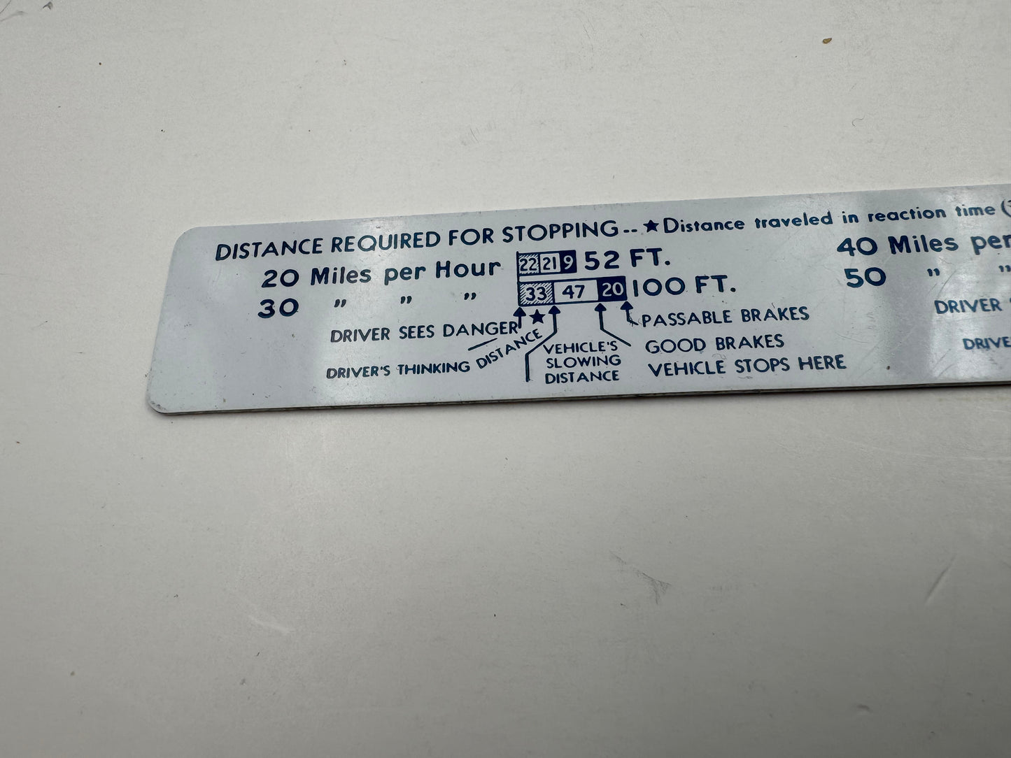Vintage Buick Ruler 6” Any Way You Measure It