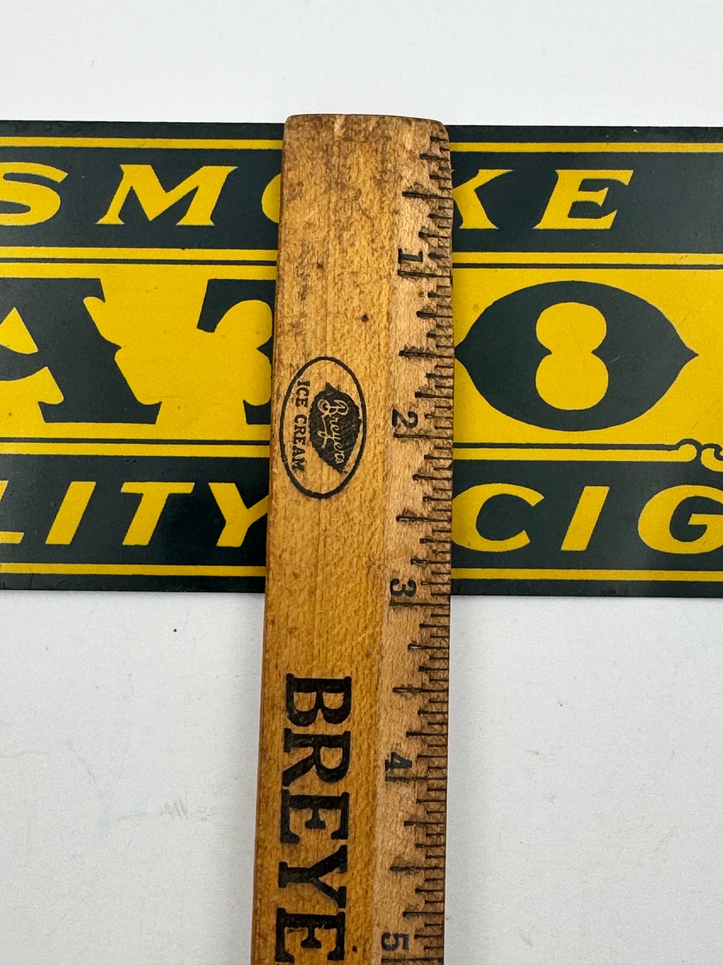 Vintage Caton Cigars Sign Tin Tacker