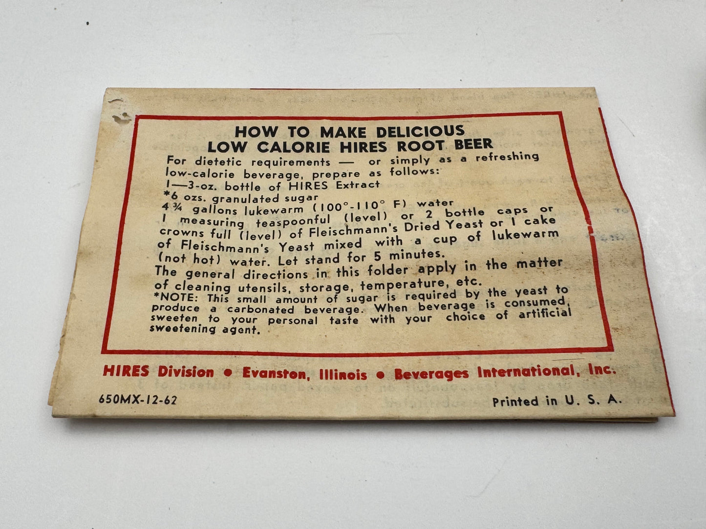 Vintage Hires Root Beer Extract New Old Stock