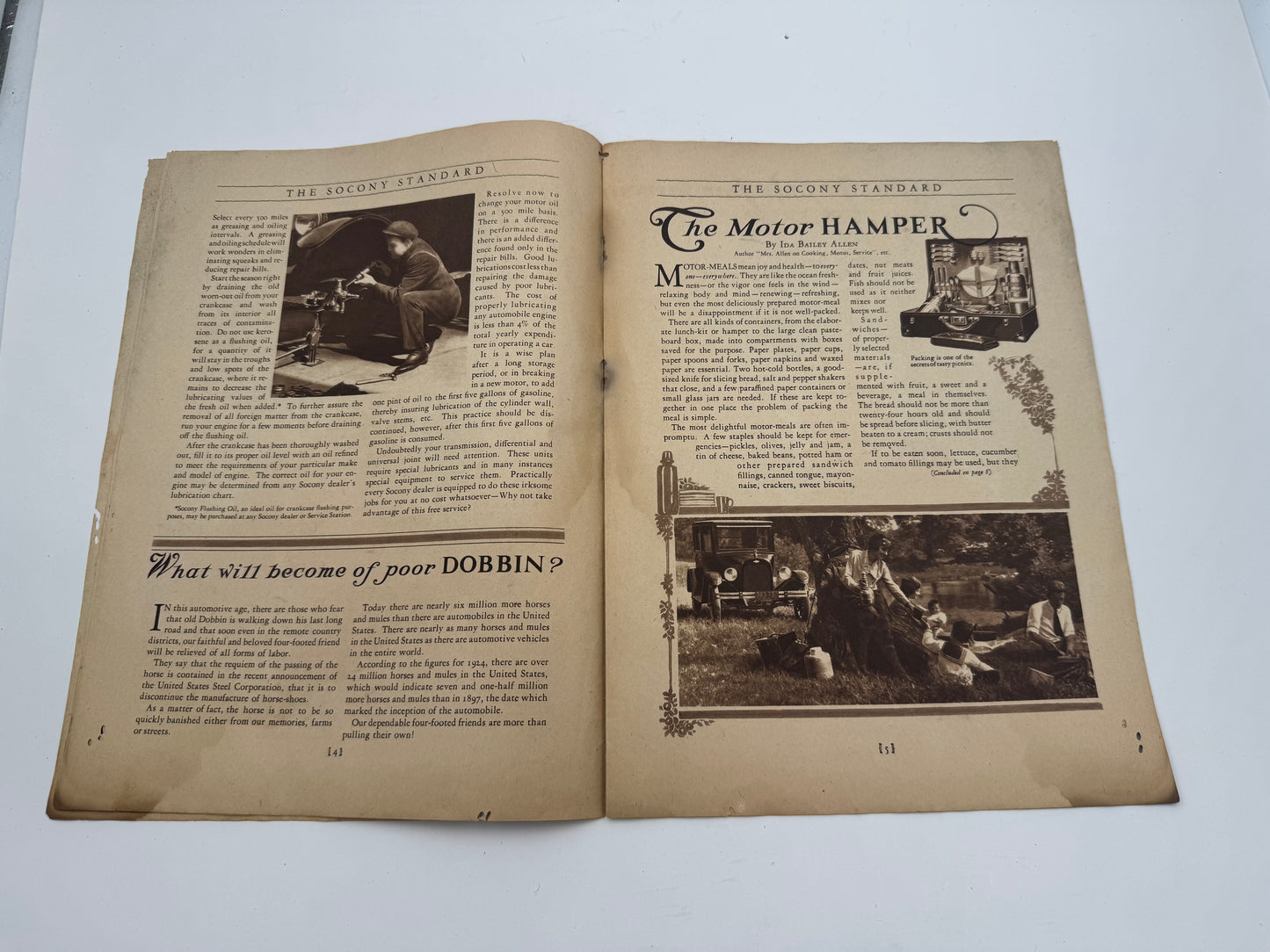 Vintage Socony Standard Magazine No. 1 Vol 1
