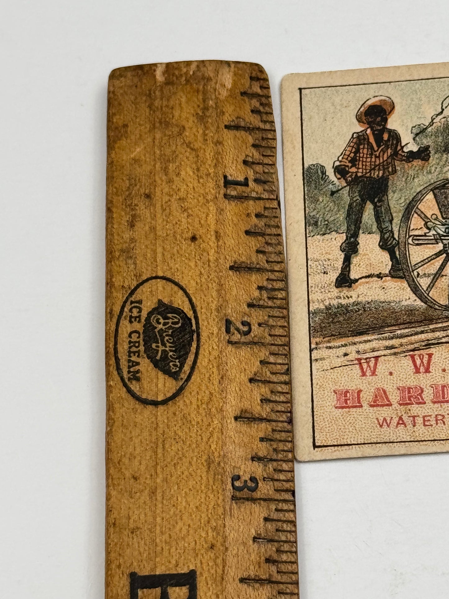 Vintage Trade Card W.W. Conference Watertown NY