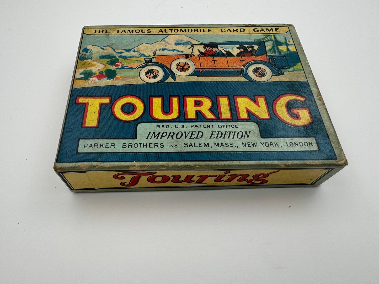 Vintage Touring Automobile Card Game Complete