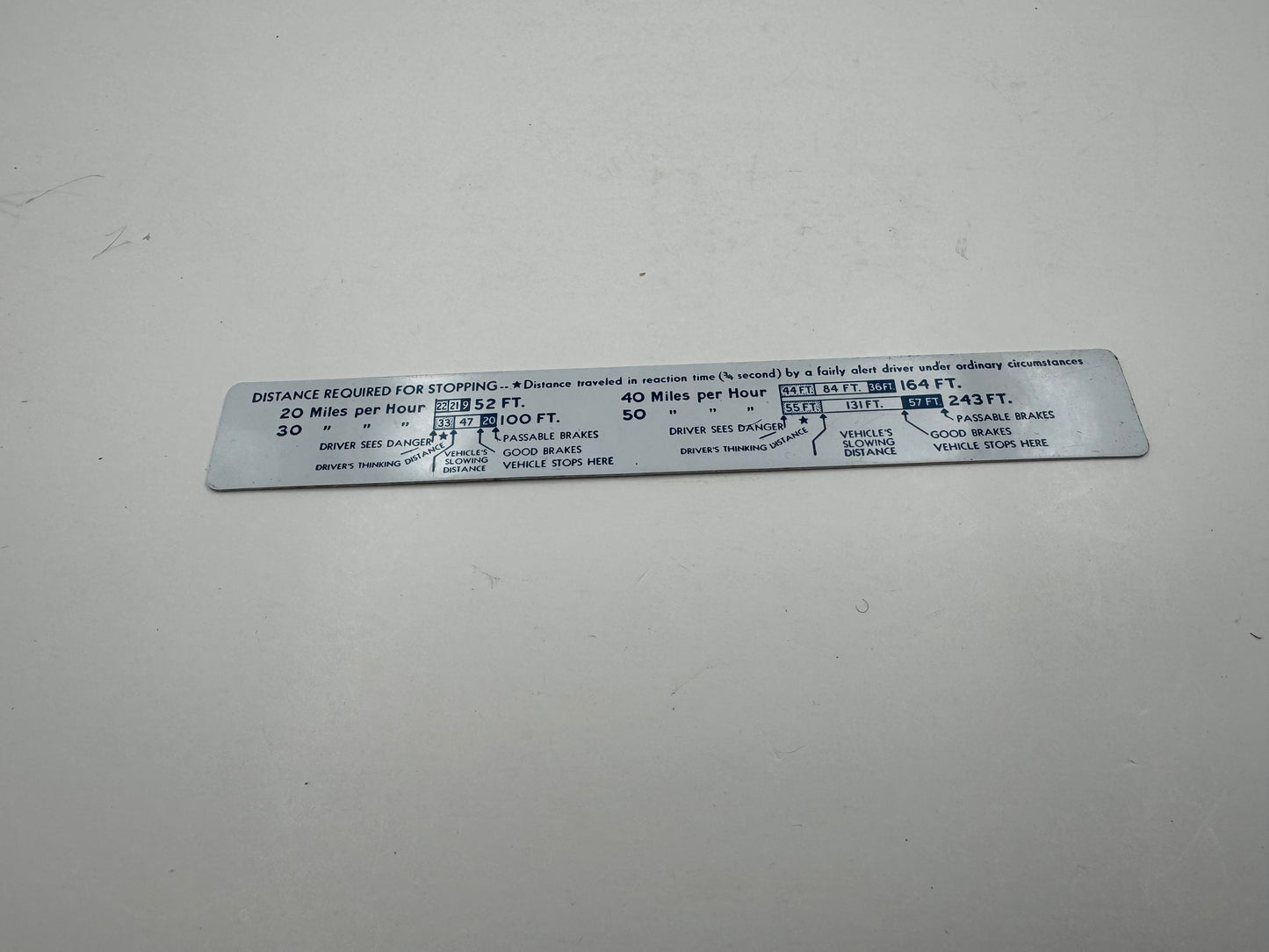 Vintage Buick Ruler 6” Any Way You Measure It