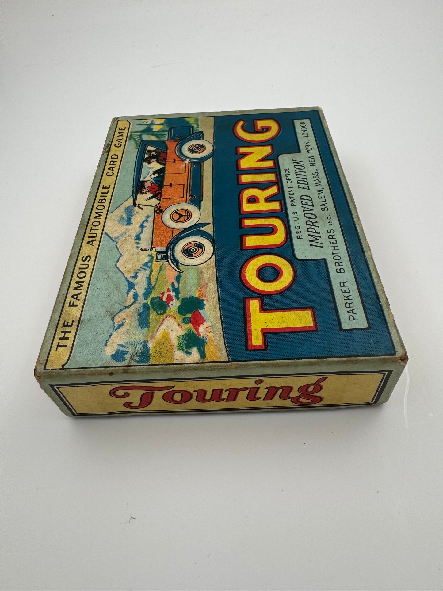 Vintage Touring Automobile Card Game Complete