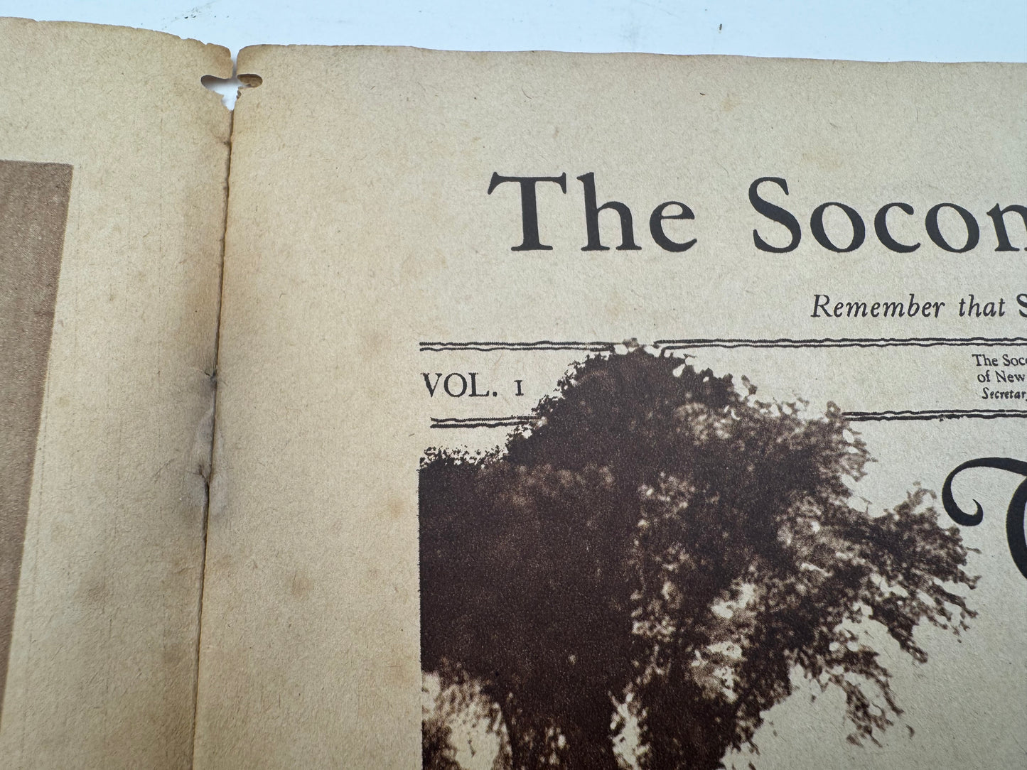Vintage Socony Standard Magazine No. 1 Vol 1
