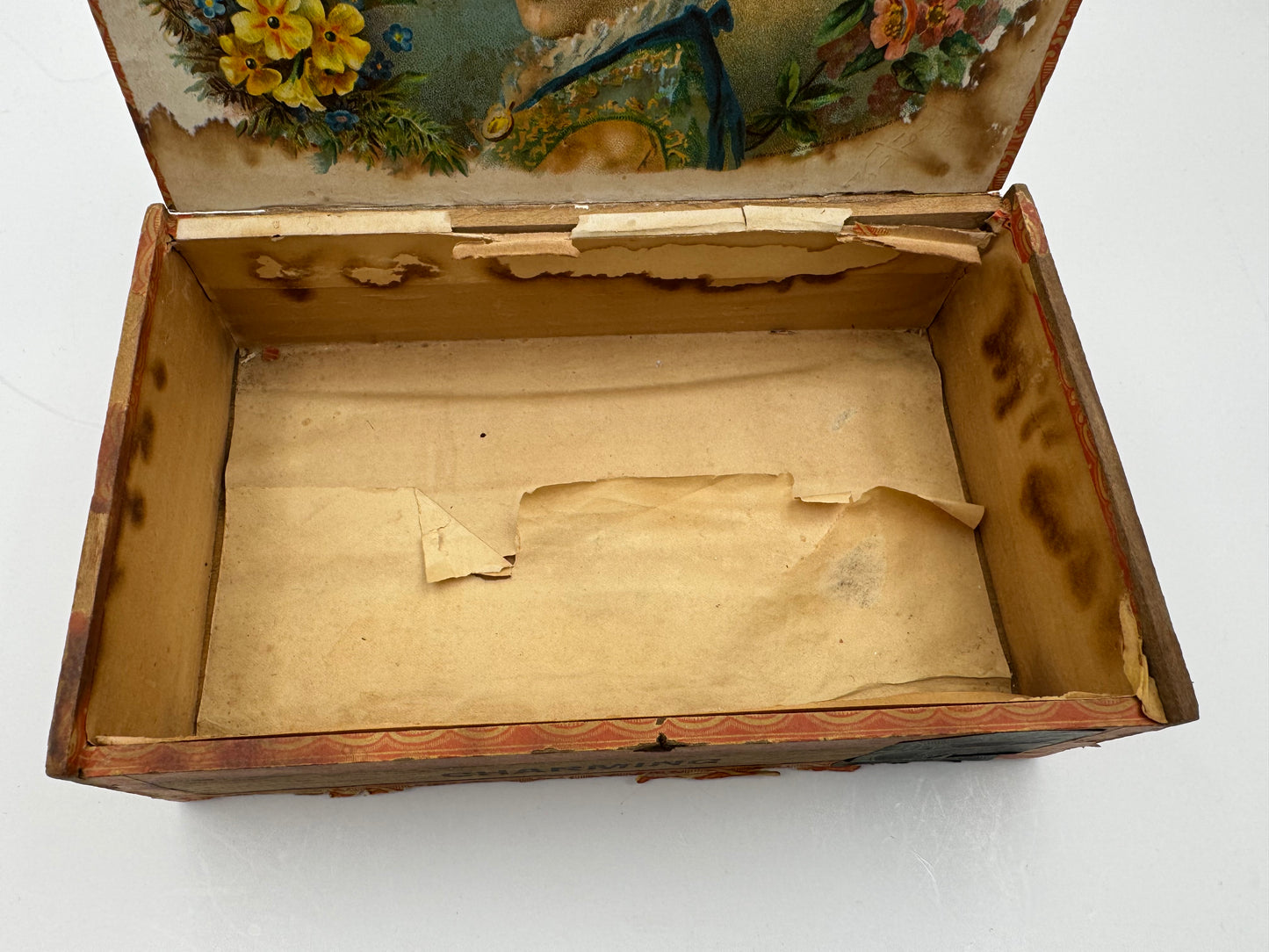 Vintage Cigar Box Charming Pennsylvania 1890s