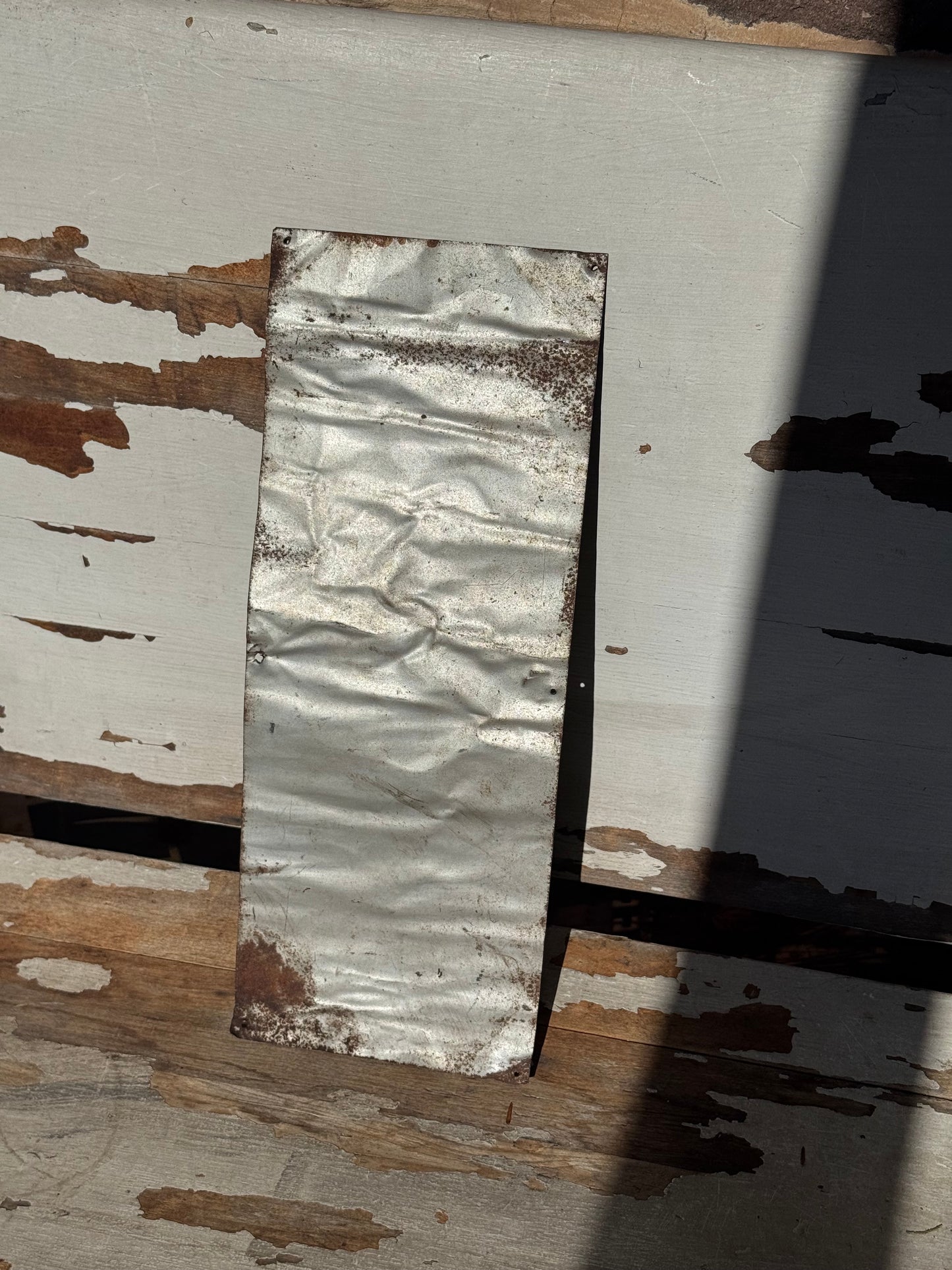 Vintage Models Tobacco Sign Wrinkly