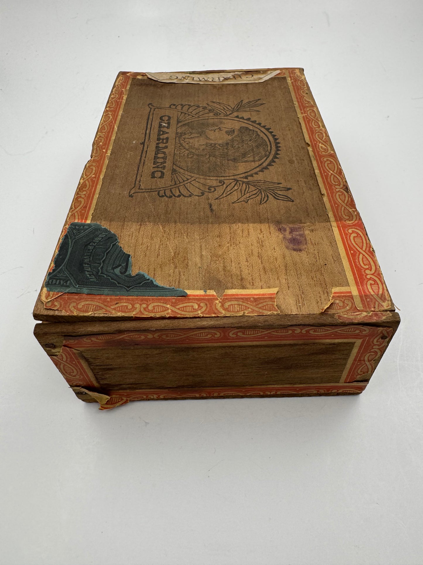 Vintage Cigar Box Charming Pennsylvania 1890s