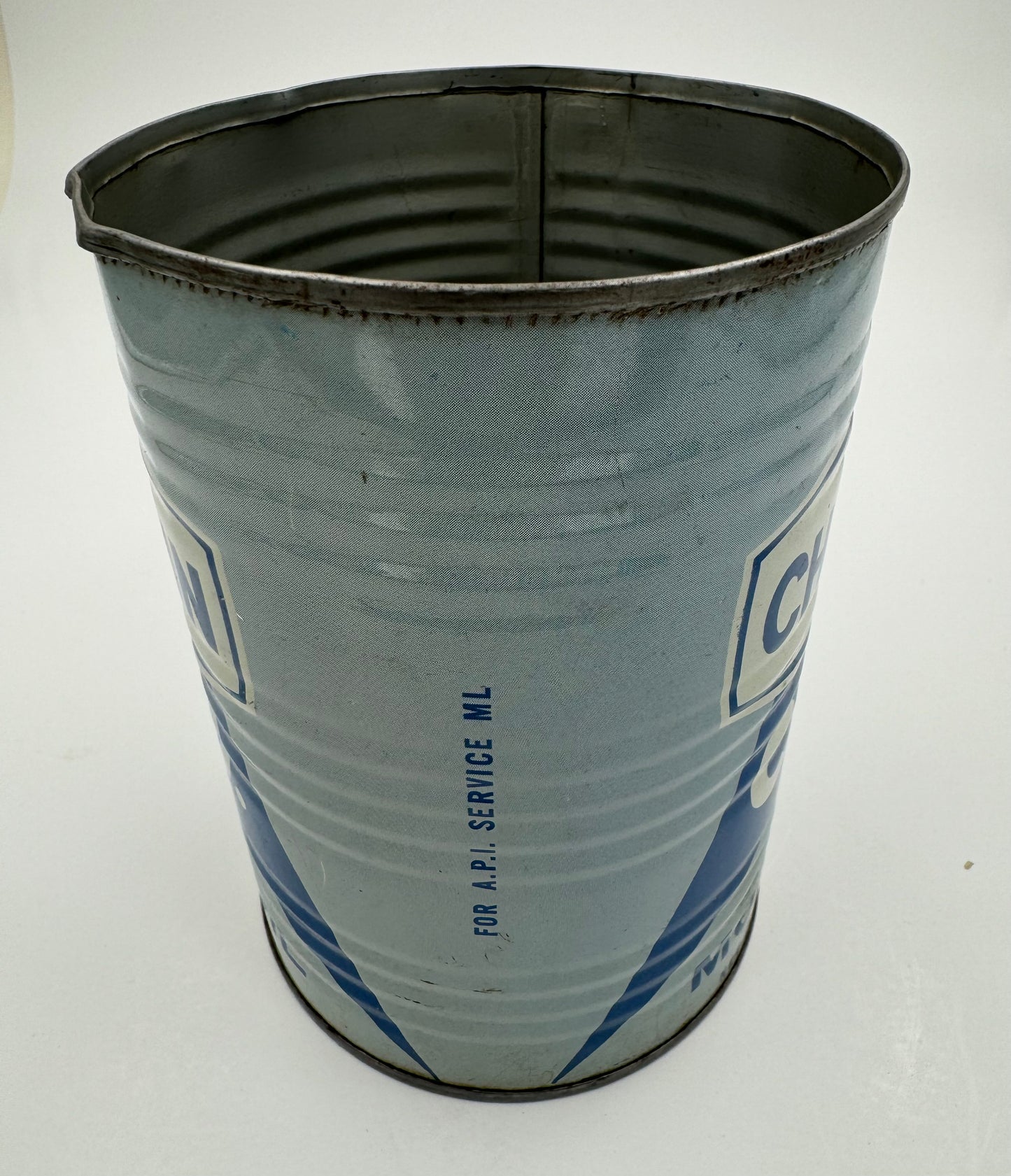 Vintage Oil Can Champlain CMO No Lid