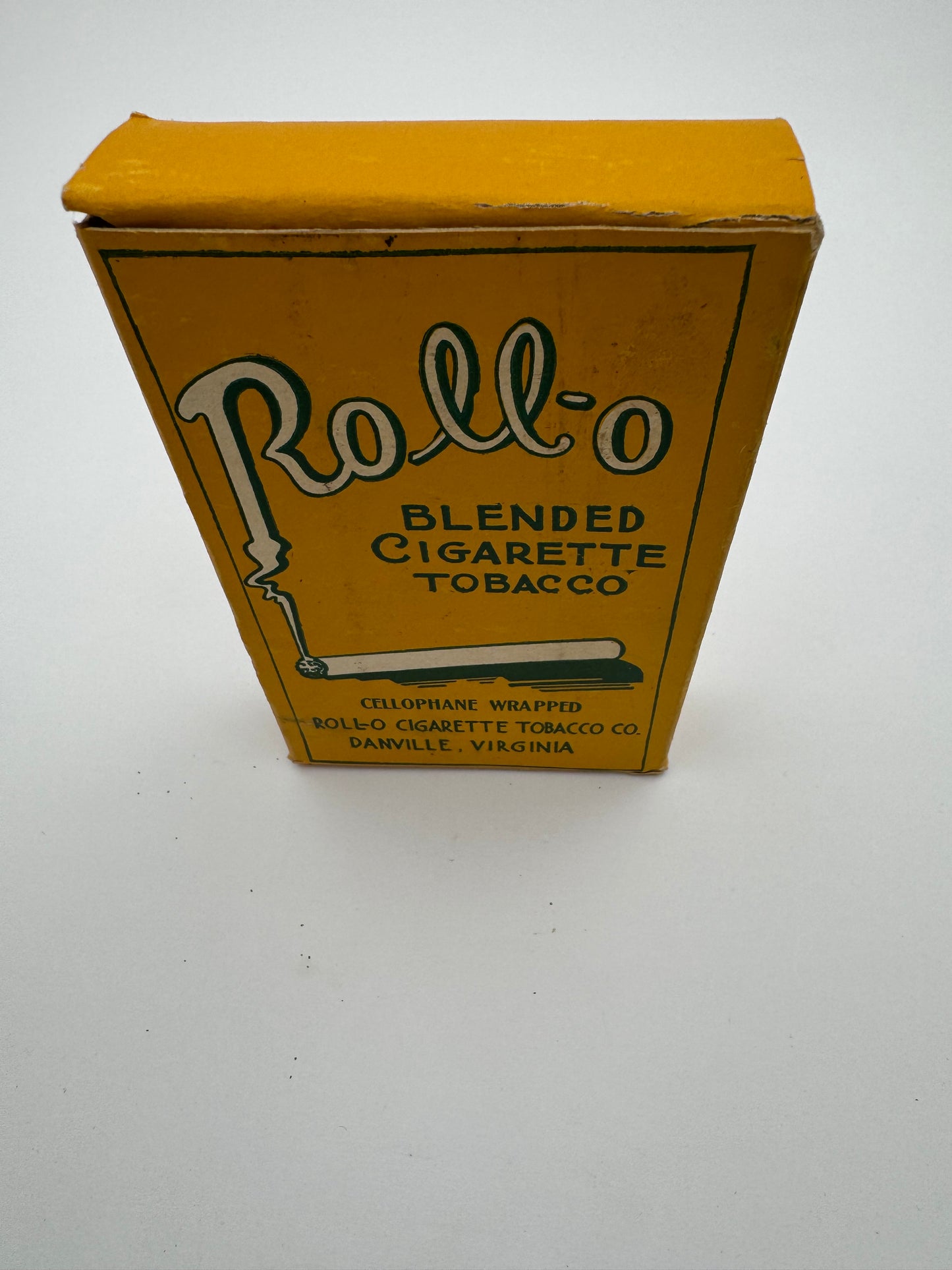 Vintage Roll-O Tobacco Box Empty