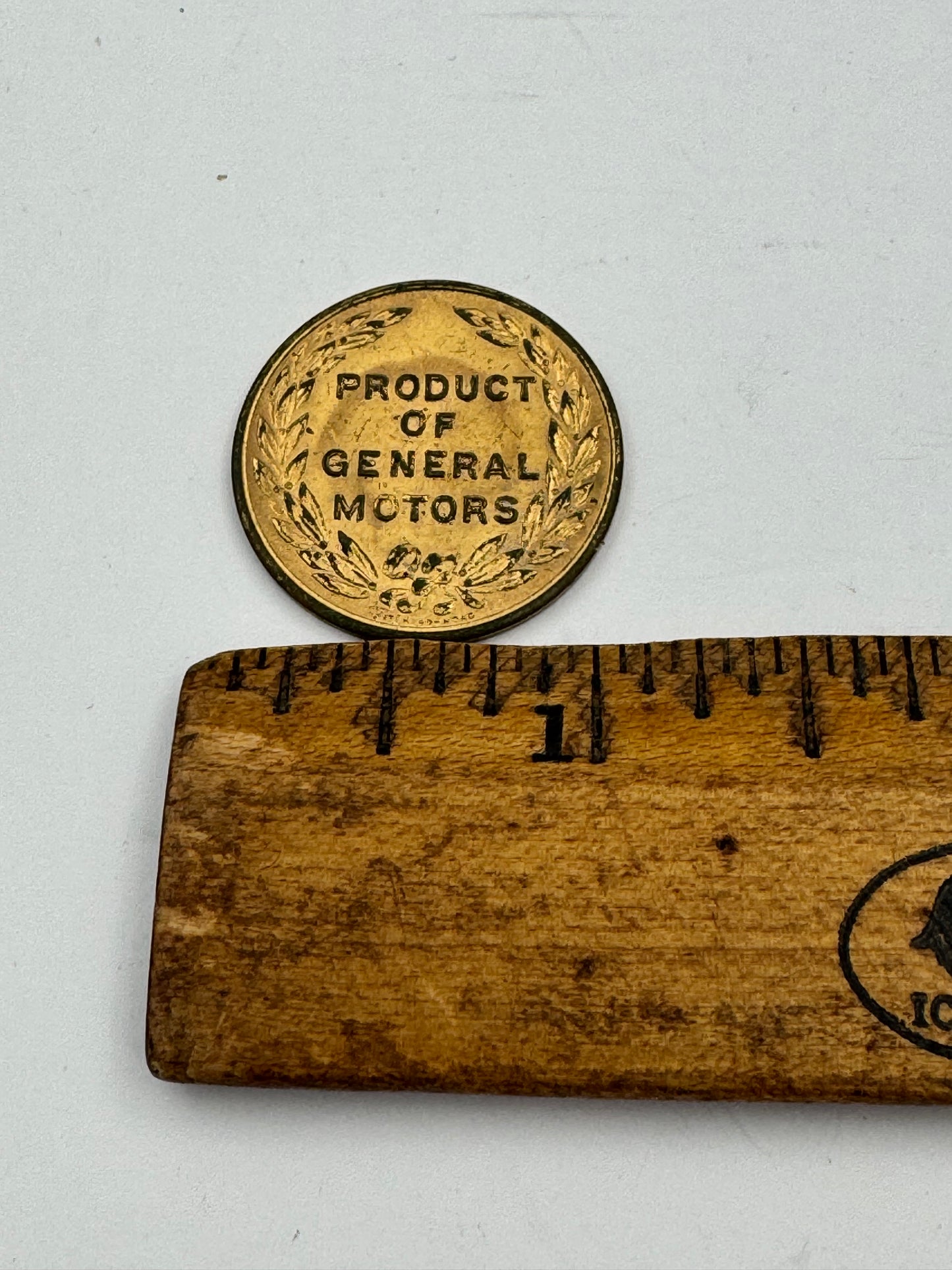 Vintage Pontiac Token Chief Of The Sixes GM