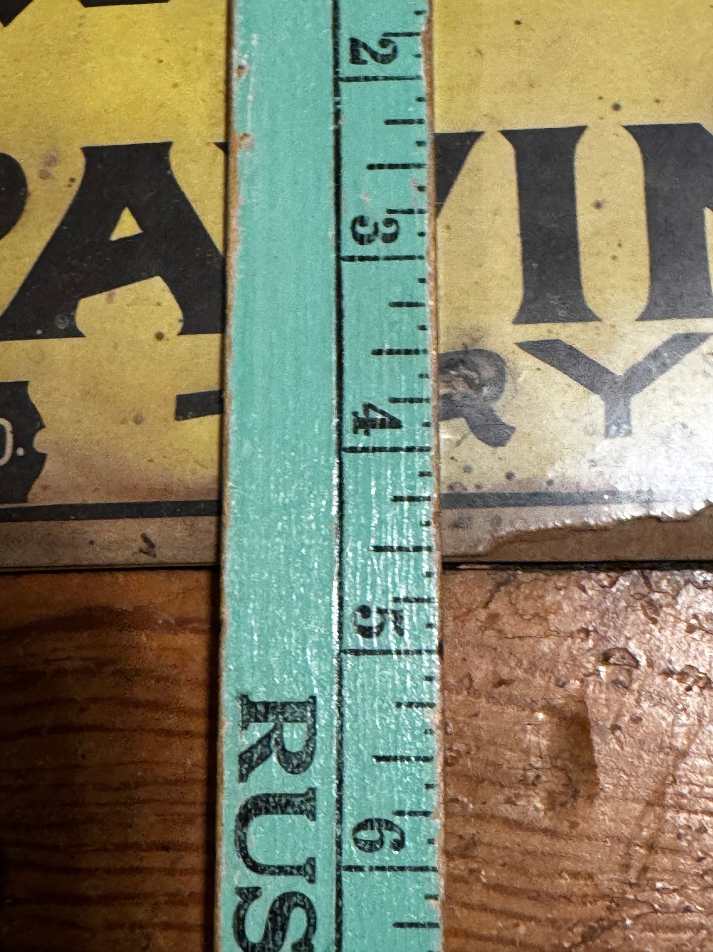 Vintage Kendall’s Sign Spavin Cure Paper