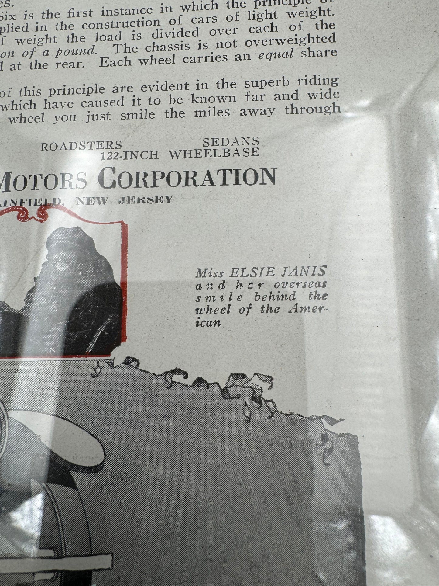 Vintage AMC Print Ad Framed Rare