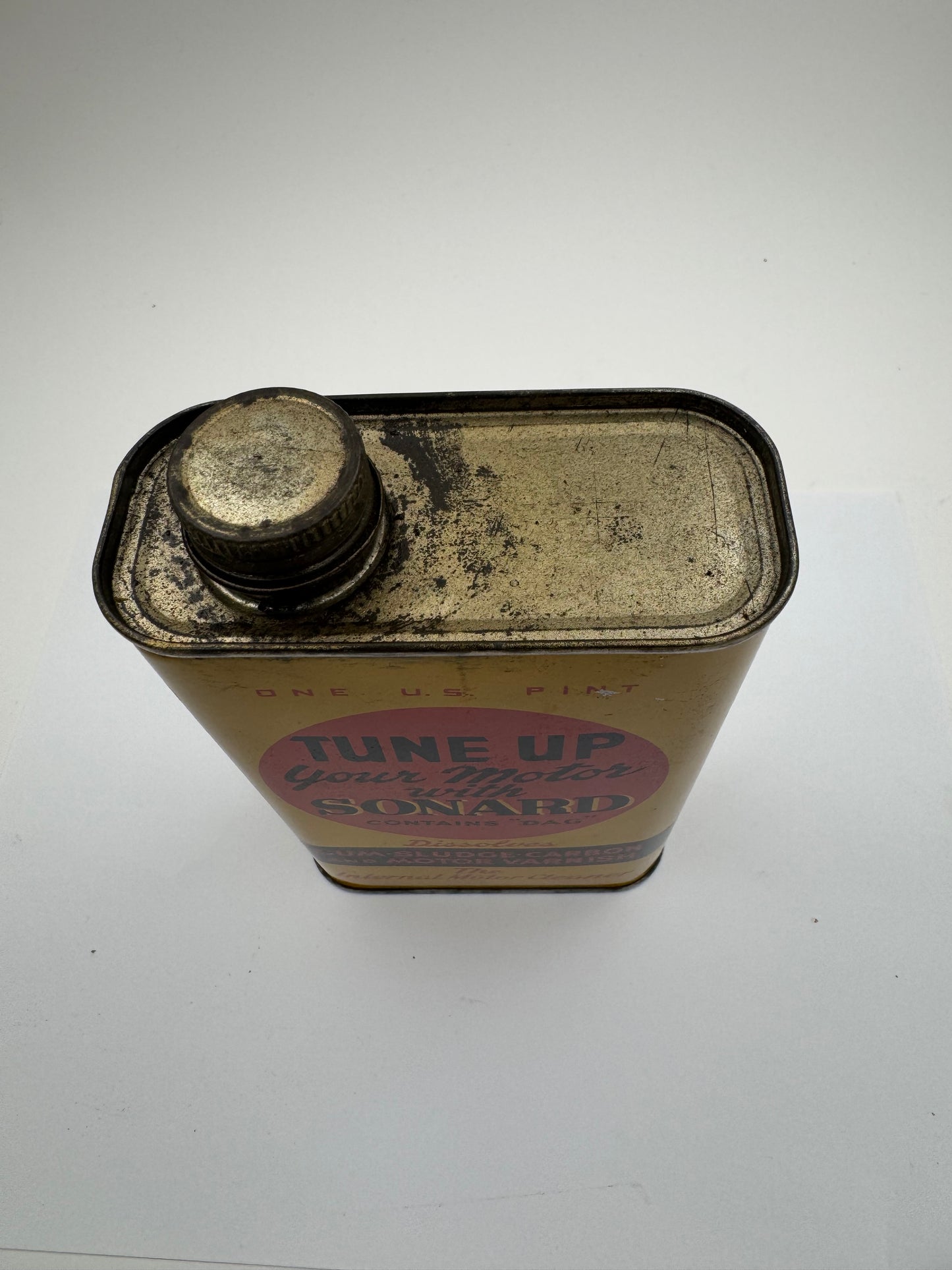 Vintage Oil Can Sonard Motor Tune Up Full