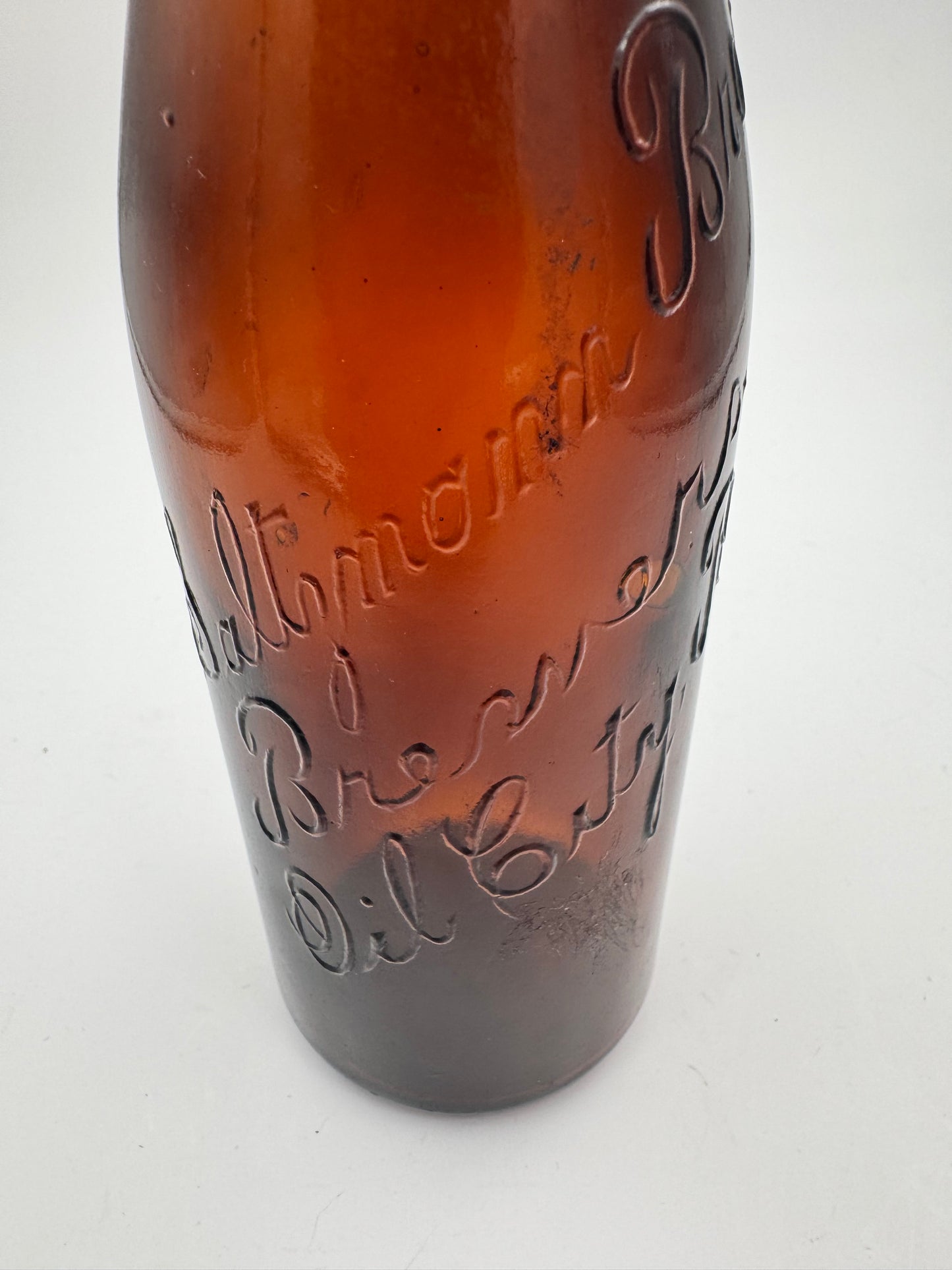 Vintage Saltzmann Bros Beer Bottle Oil City PA.