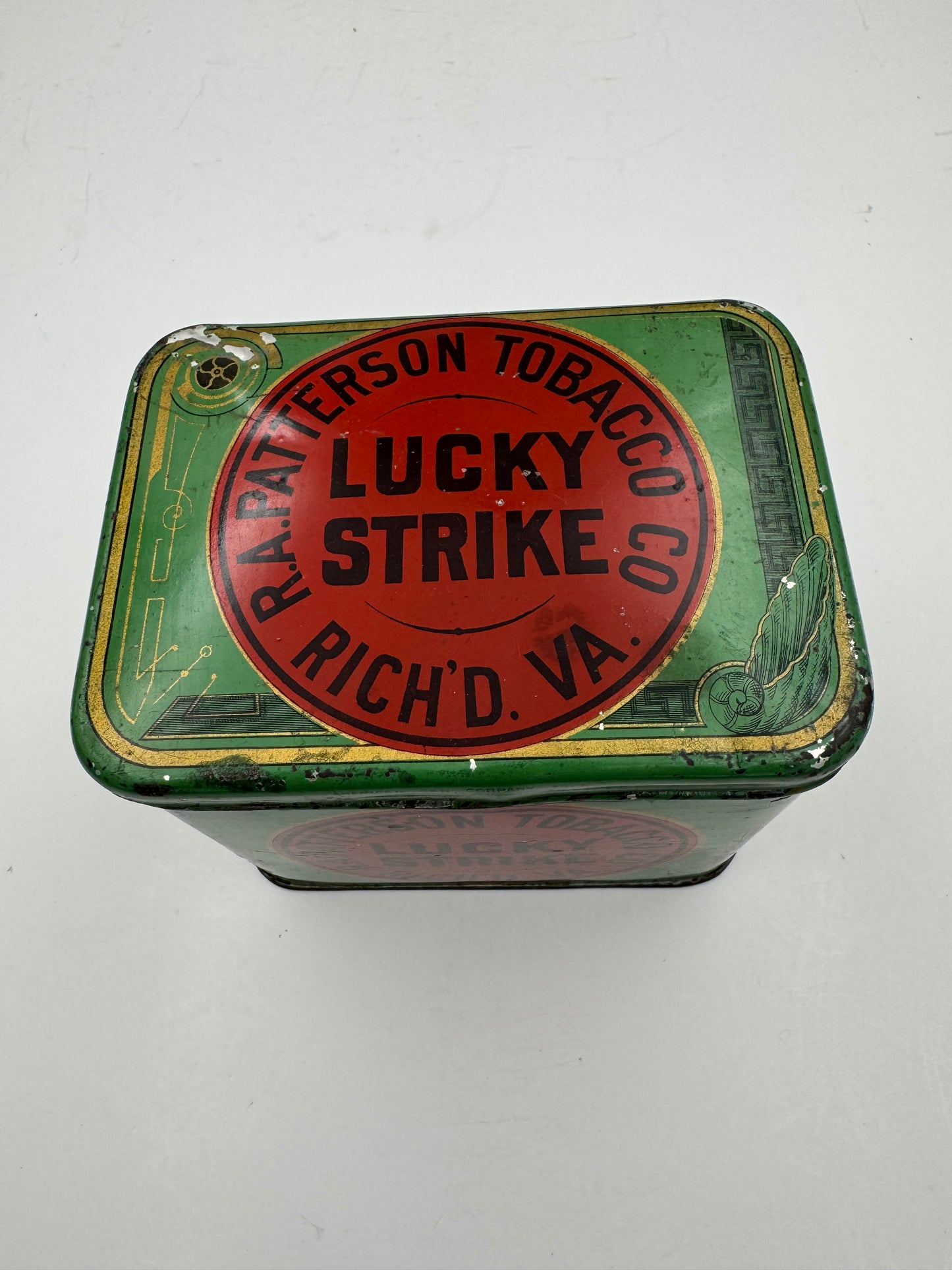 Vintage Lucky Strike Tobacco Tin 1 Pound