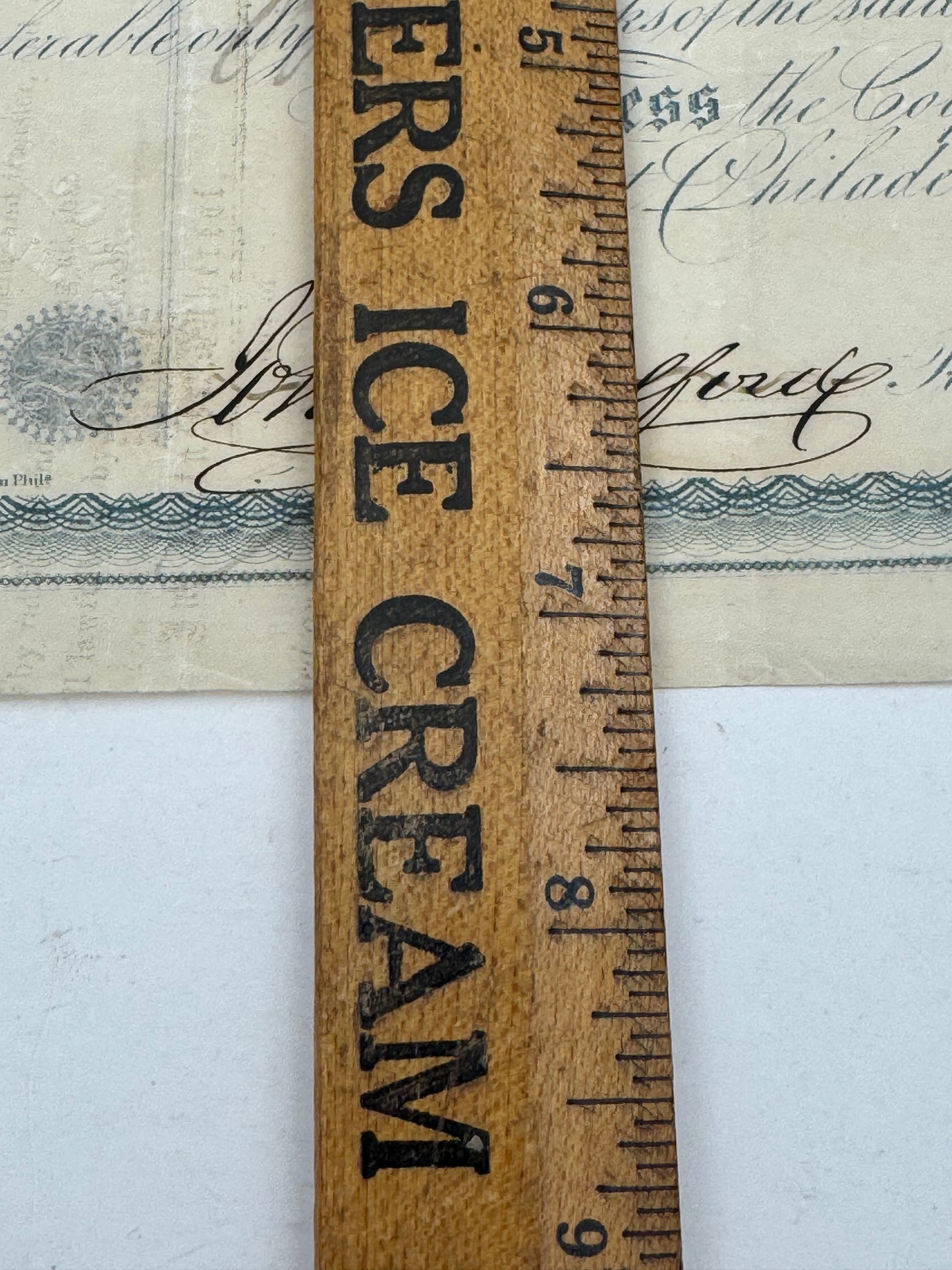 Vintage Bull Creek Oil Co Stock Certificate