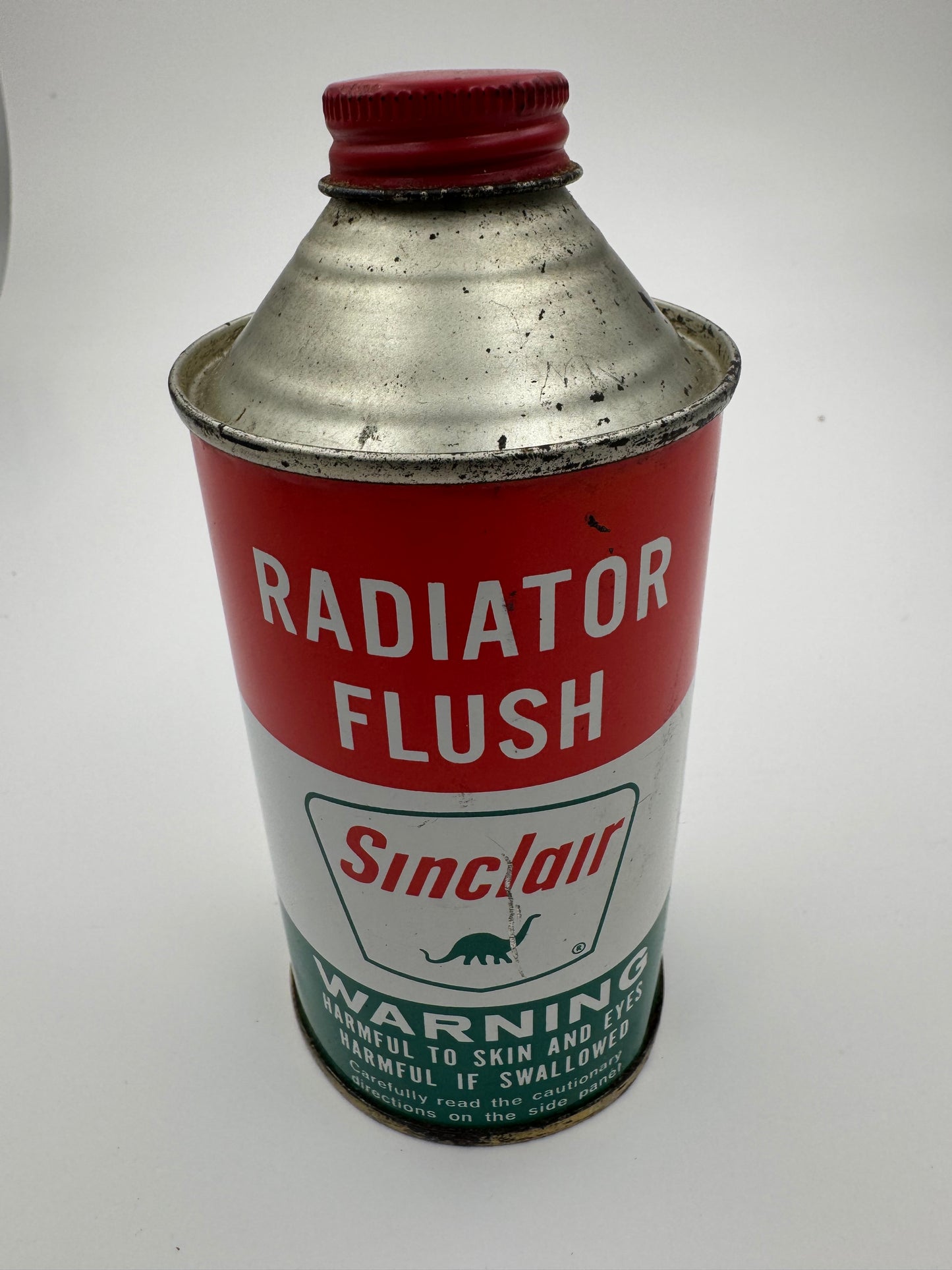 Vintage Sinclair Cone Top Can Full Minty