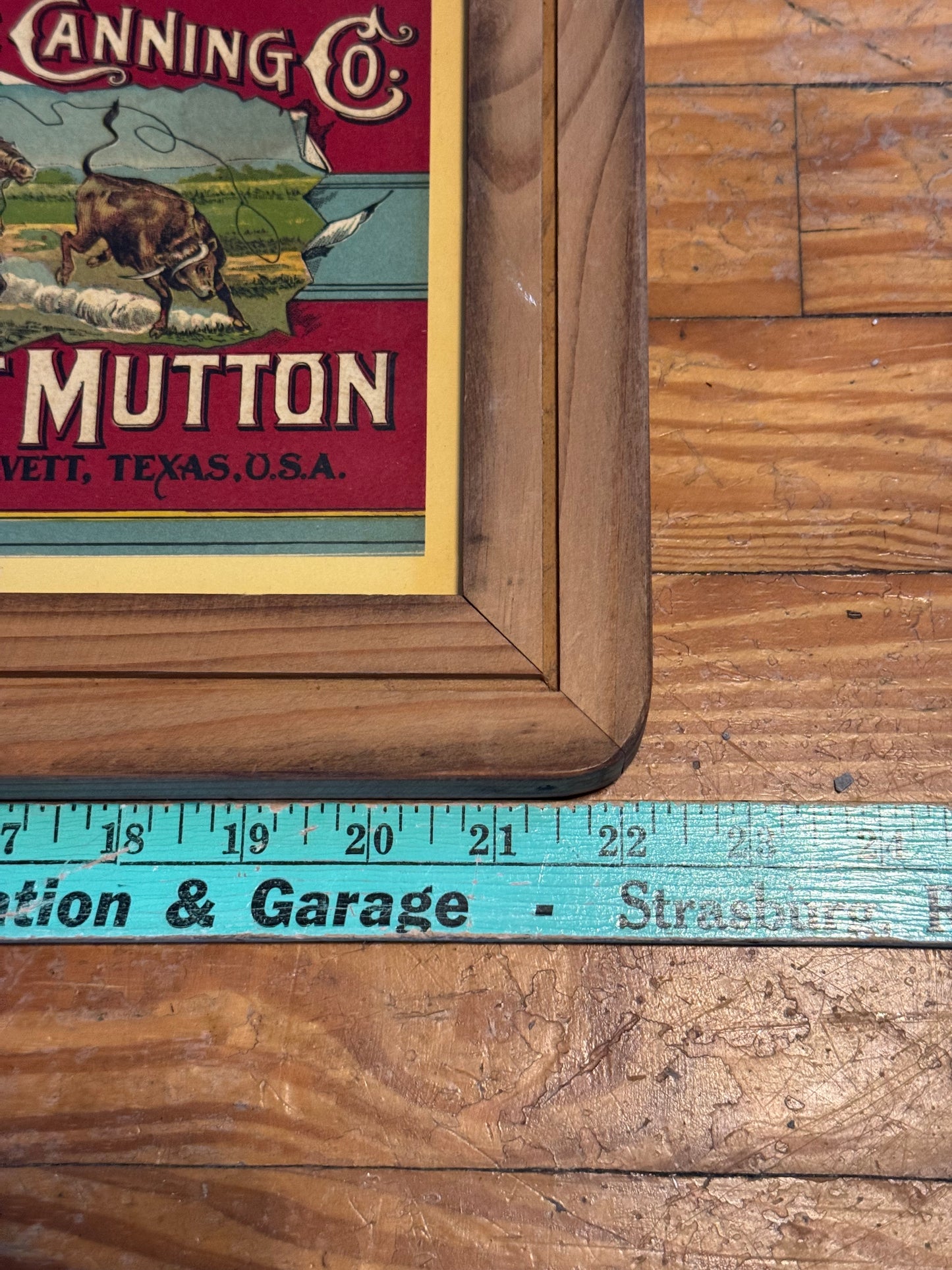 Vintage Advertising Label Range Canning Co Amazing Graphics