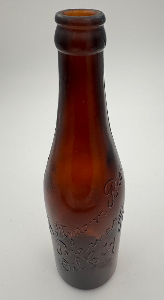 Vintage Saltzmann Bros Beer Bottle Oil City PA.