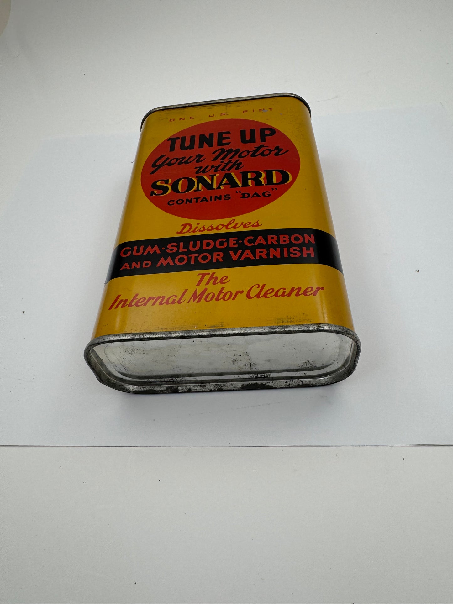 Vintage Oil Can Sonard Motor Tune Up Full