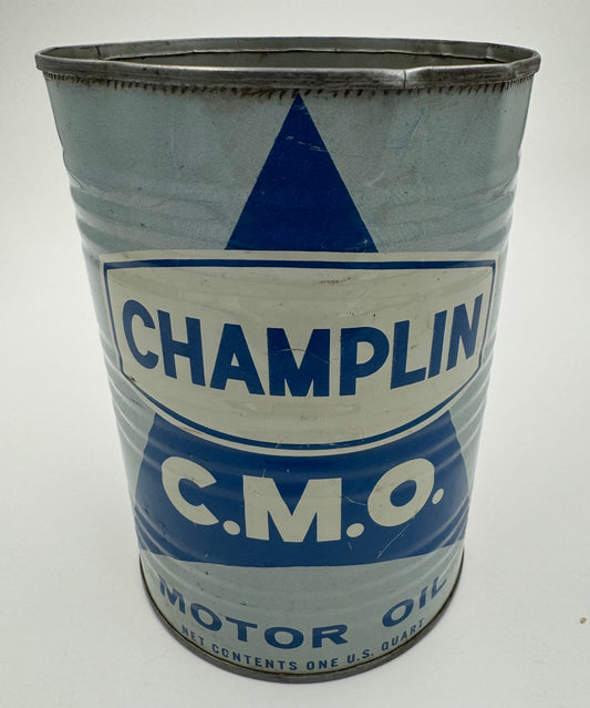 Vintage Oil Can Champlain CMO No Lid