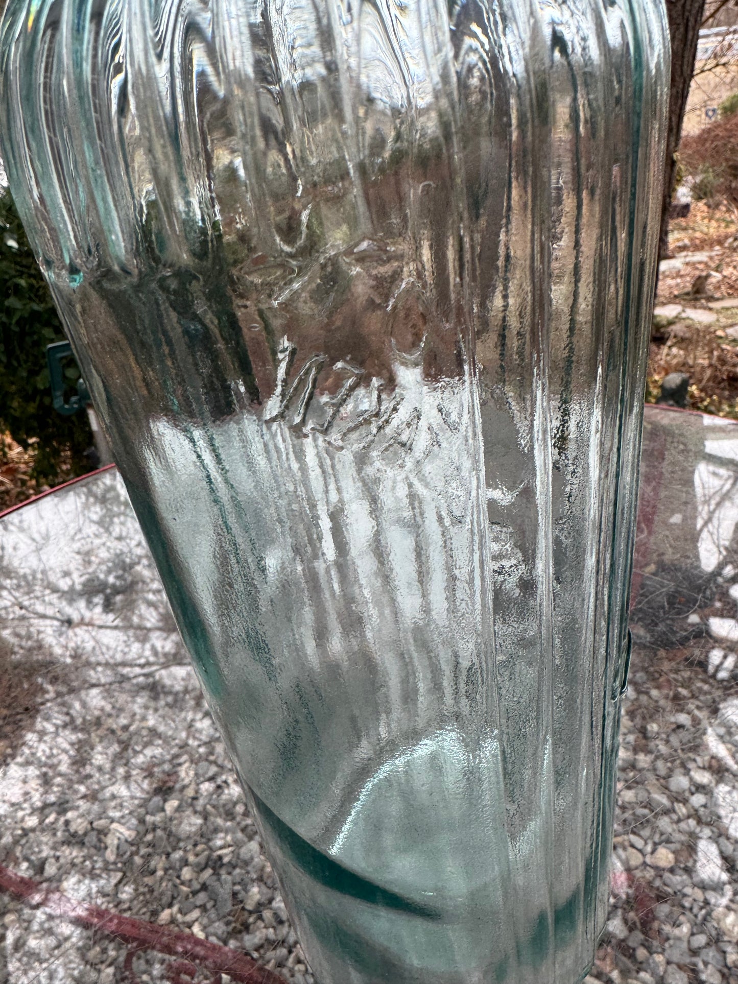 Vintage Poison Bottle 14” Screw Top