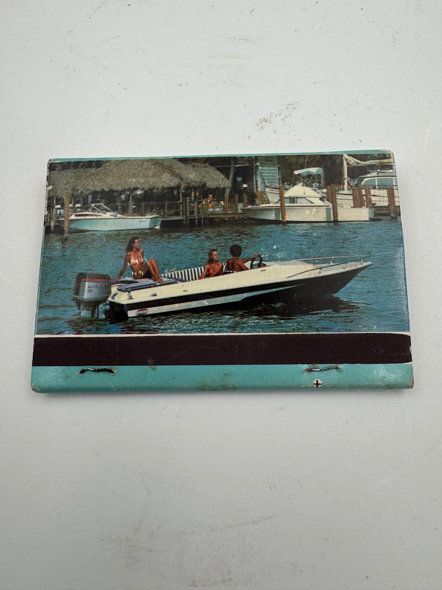 Vintage Evinrude Boats Matchbook Full Unstruck