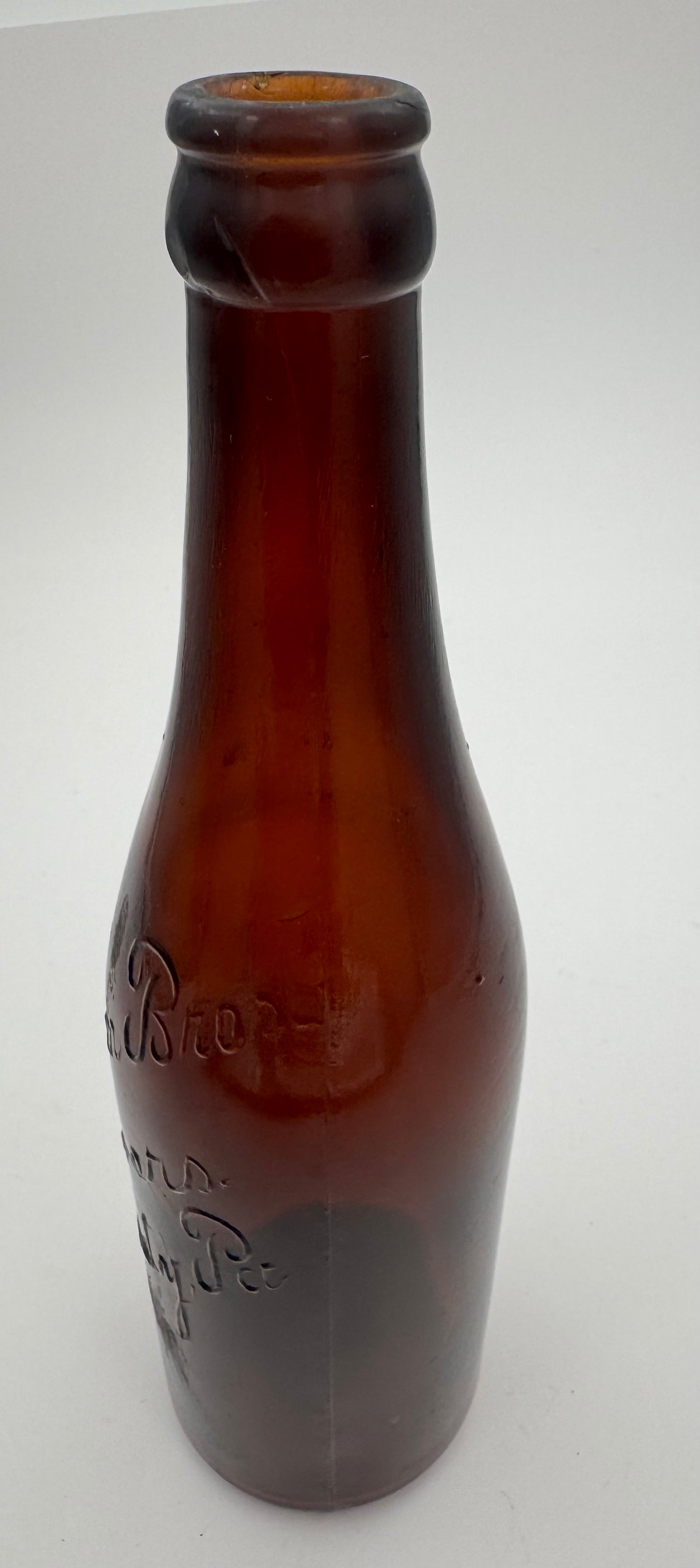 Vintage Saltzmann Bros Beer Bottle Oil City PA.