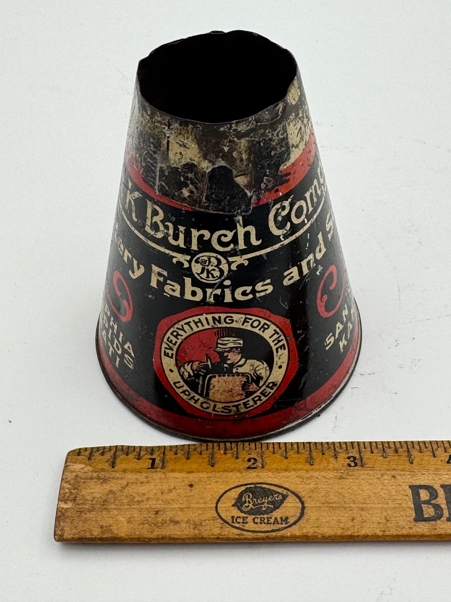 Vintage Tin Cone Can Carpet Tacks?