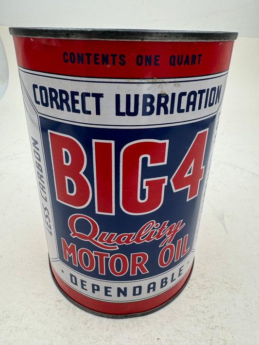 Vintage Oil Can Big 4