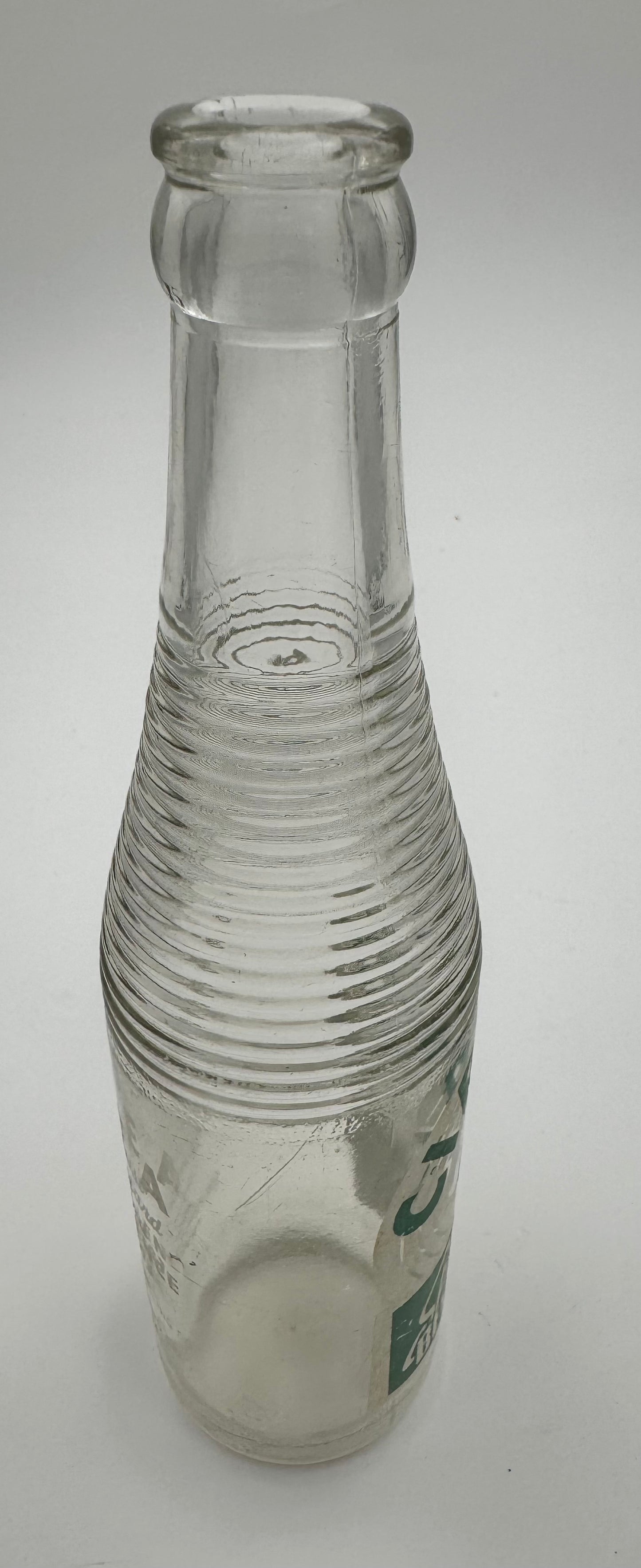 Vintage ACL Circle A Soda Bottle 9 Ounce