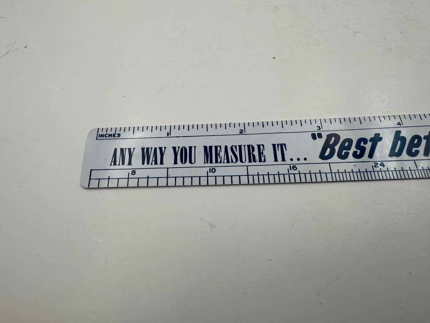 Vintage Buick Ruler 6” Any Way You Measure It