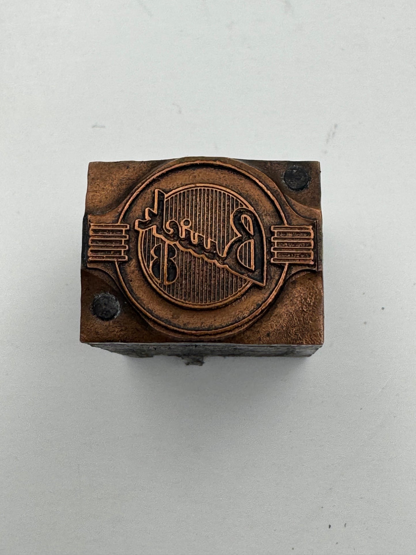 Vintage Printers Block Buick Logo