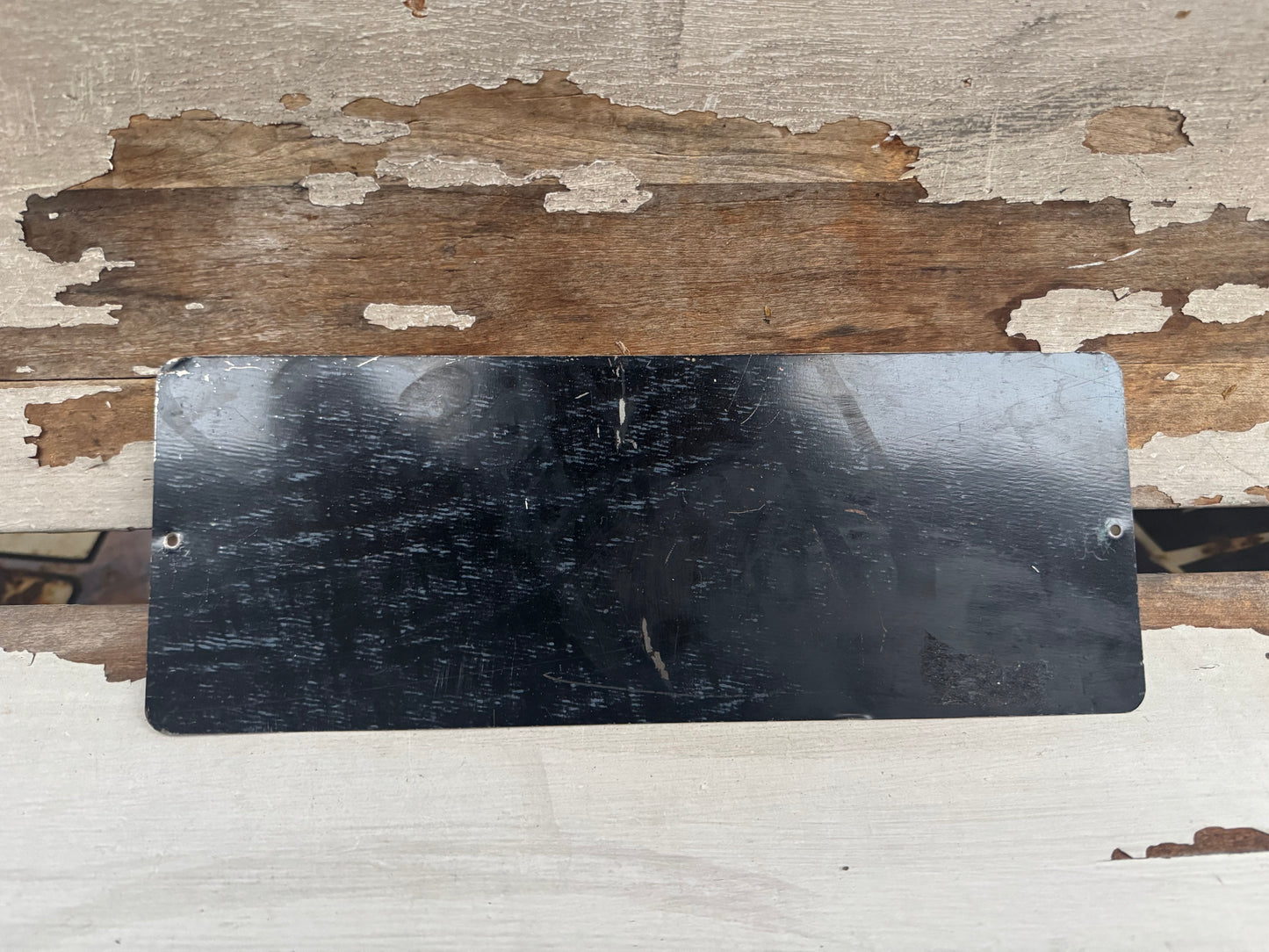 Vintage No Smoking Sign Tin Attorney Insurance