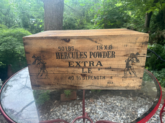 Vintage Hercules Ammo Crate.