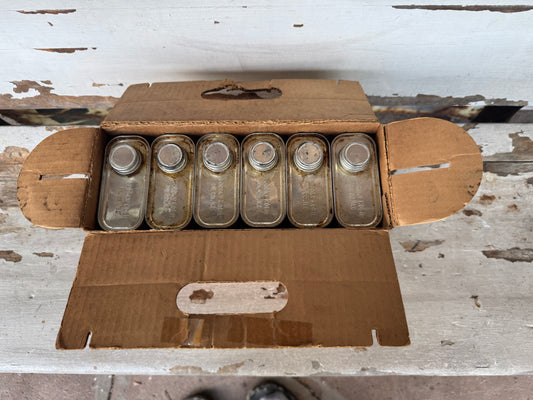 Vintage Mobil Oil Can Burner Cleaner OG Box