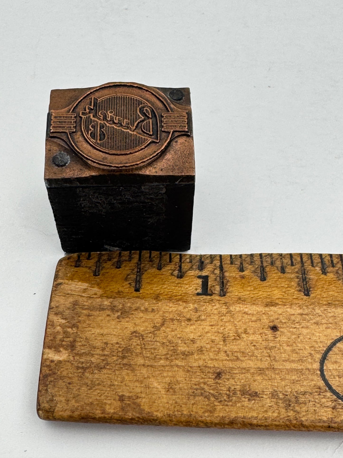 Vintage Printers Block Buick Logo