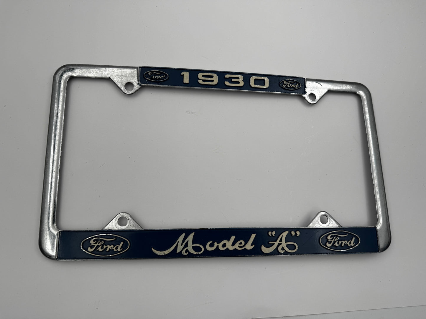 Vintage Ford License Plate Frame Model A 1930