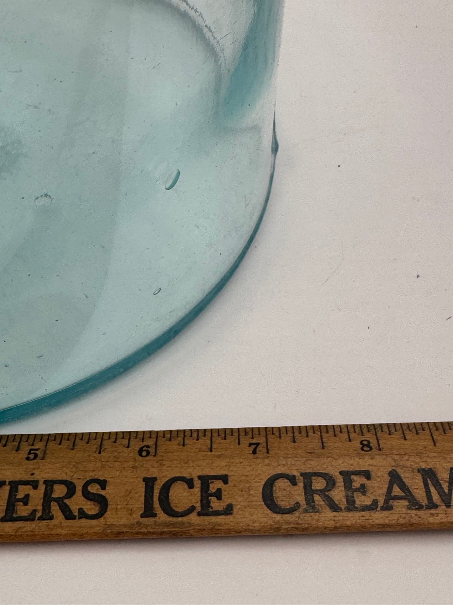 Vintage Fulton Whiskey Jug 2 Piece Blow Mold