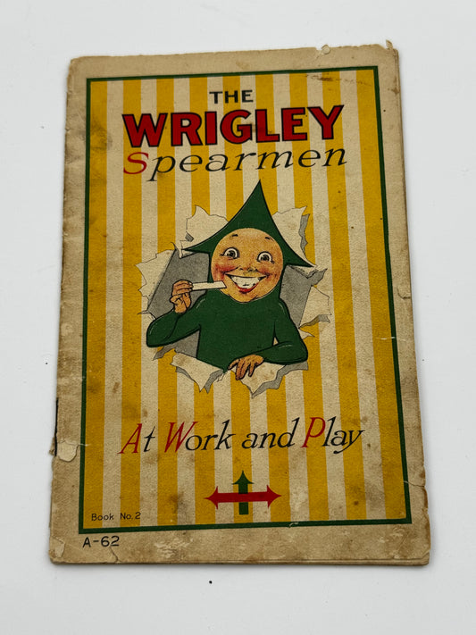 Vintage Wrigleys Spearmen Booklet 1915